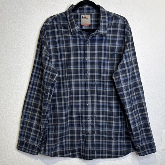 5.11 Tactical IGOR PLAID LONG SLEEVE SHIRT size XL - Picture 2 of 6